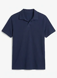 JAXON | Semi-fit stretch Johnny collar Polo