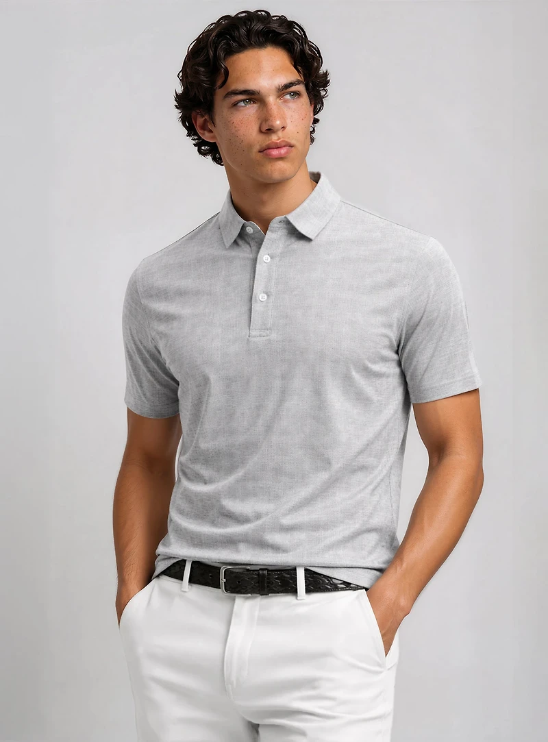 VICE | Knit Flex 4 Way Jersey Polo