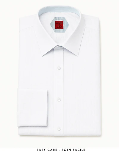 LONZO | Chemise texturée Dobby ton sur ton