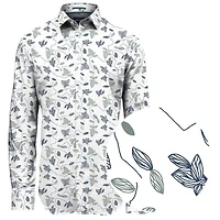 KLAUS | Chemise à fleurs mélangées