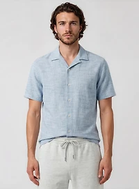 ZAYN | Chemise à manches courtes en tricot texturé