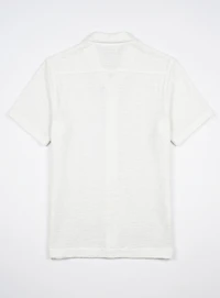 ZAYN | Chemise à manches courtes en tricot texturé