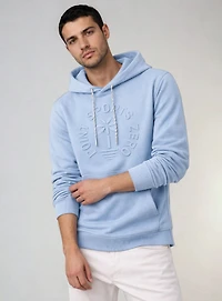 MAYE | Sweat à capuche à motif embossé