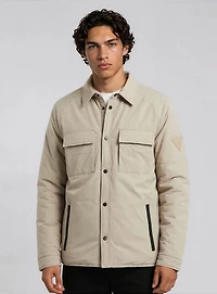 MAREK | Padded Nylon Overshirt Jacket