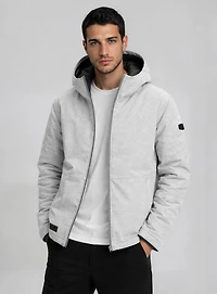 RAPERTON | Textured Technical Hybrid Jacket