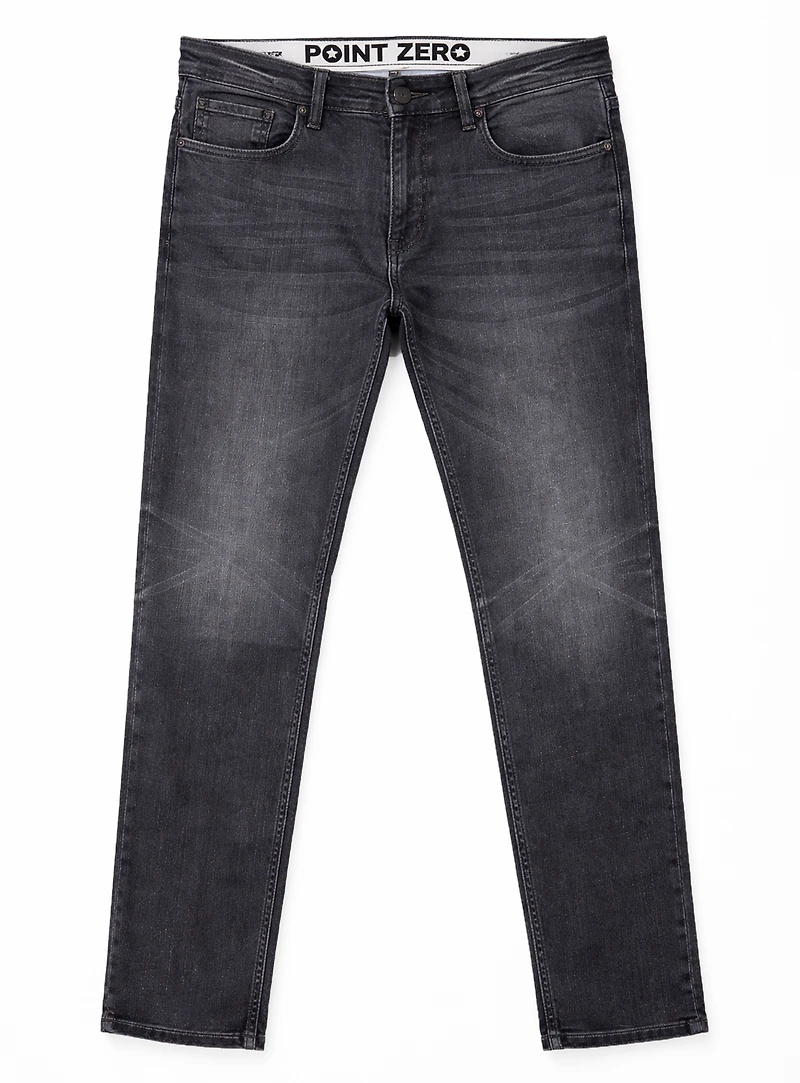 MALCOM | Jean Denim À Coupe Classique