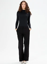 GLENN | Pantalon Ponte à Jambes Larges