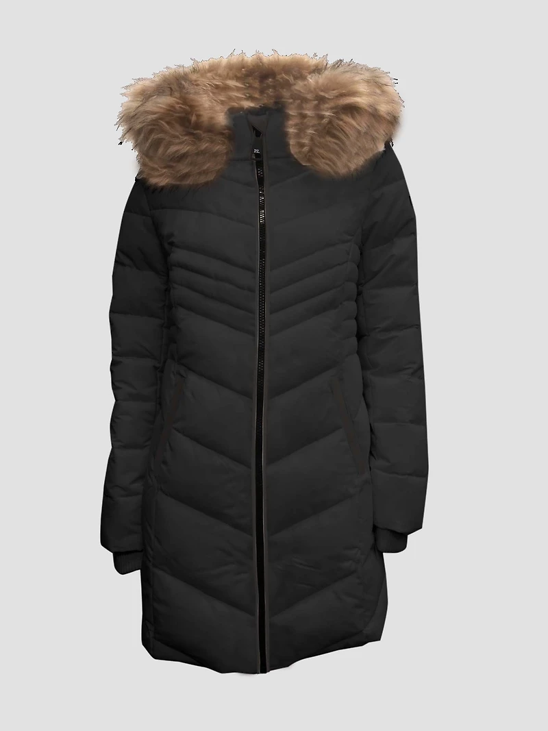 ARNETTA | Parka chic à chevrons