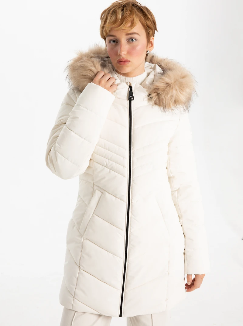 ARNETTA | Chevron Chic Parka