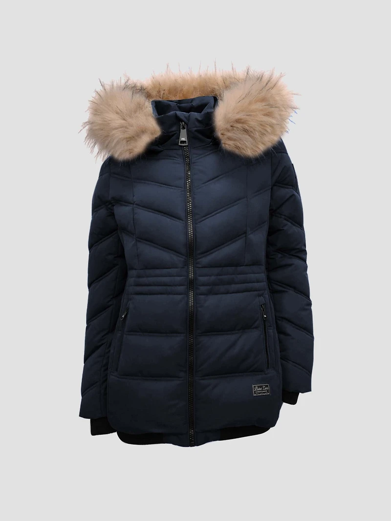 STELLINA | Blouson style aviateur à chevrons matelassés