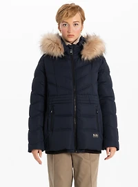 STELLINA | Blouson style aviateur à chevrons matelassés