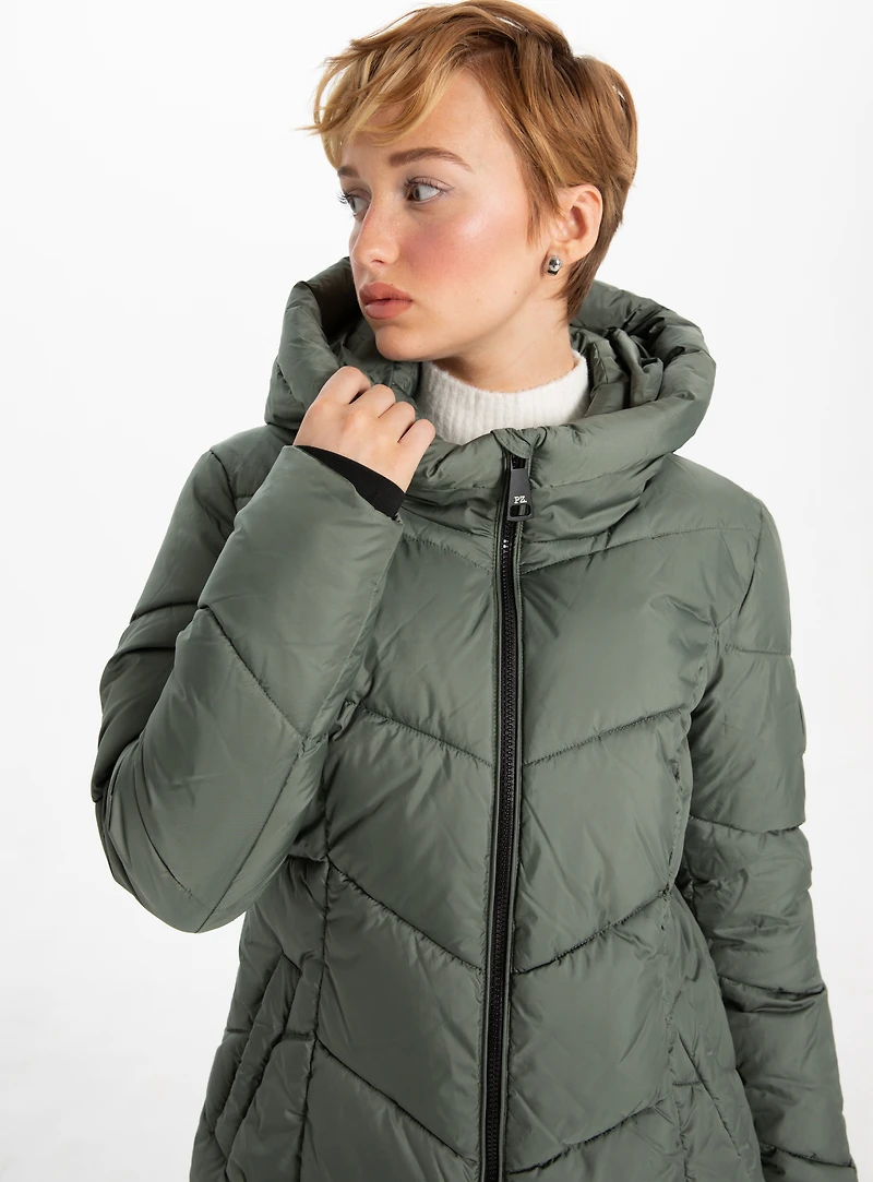 JOSEPHINA | Design classique de doudoune longue