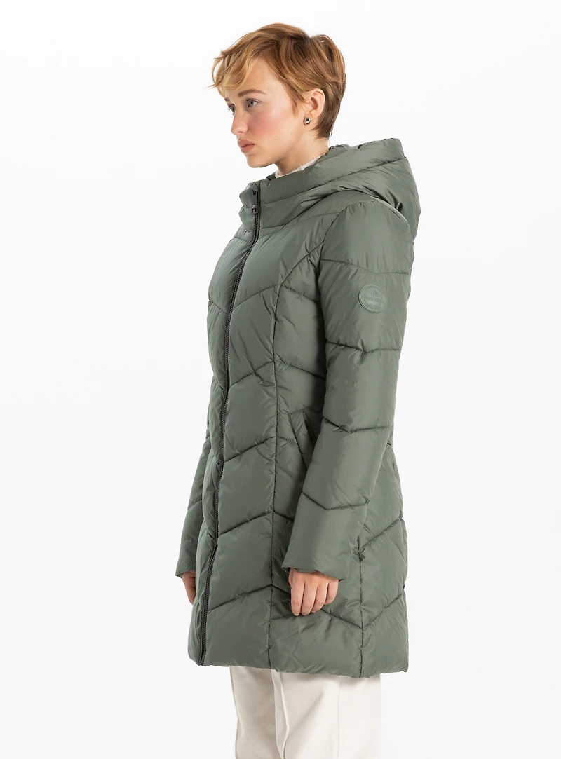 JOSEPHINA | Design classique de doudoune longue