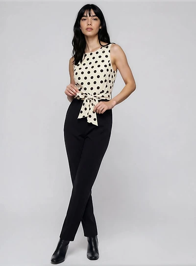 DARCY | Combinaison À Pois Avec