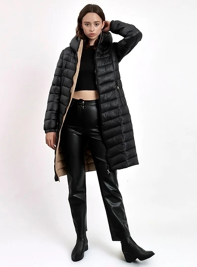 ALEXANDRA | Midweight Contrast Chic Jacket