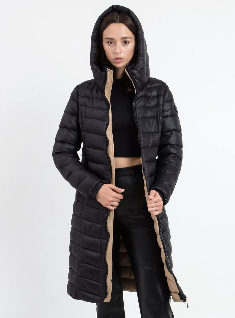 ALEXANDRA | Midweight Contrast Chic Jacket