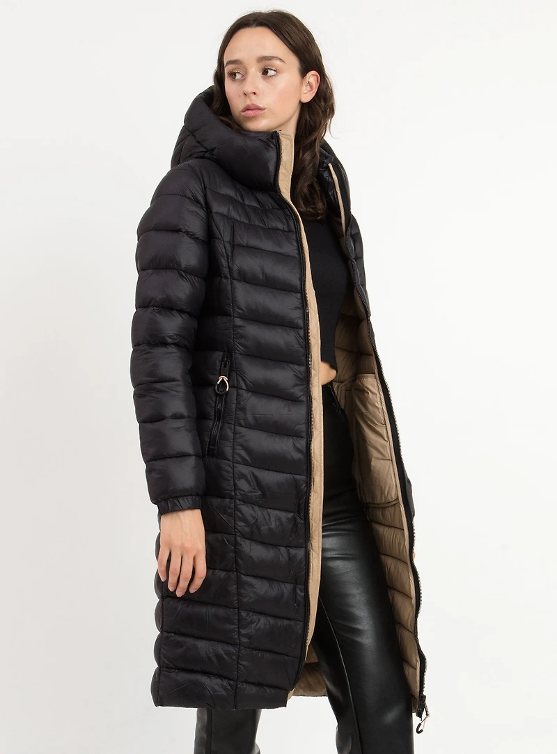 ALEXANDRA | Midweight Contrast Chic Jacket
