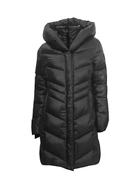 GIADELLA | Pearl Glow Quilted Puffer