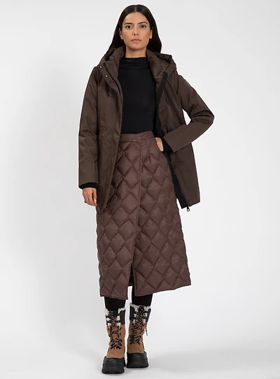 AERIS | Parka à Capuche Minimaliste