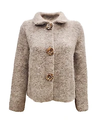 ALYA | Cardigan with Gold Buttons