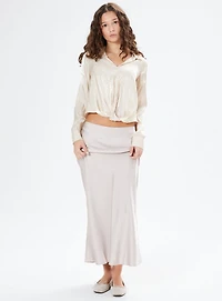GIA | Elegant Satin Blouse