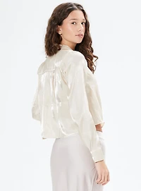 GIA | Elegant Satin Blouse