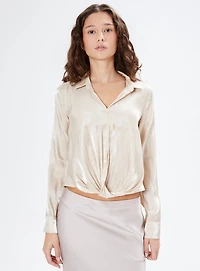 GIA | Elegant Satin Blouse