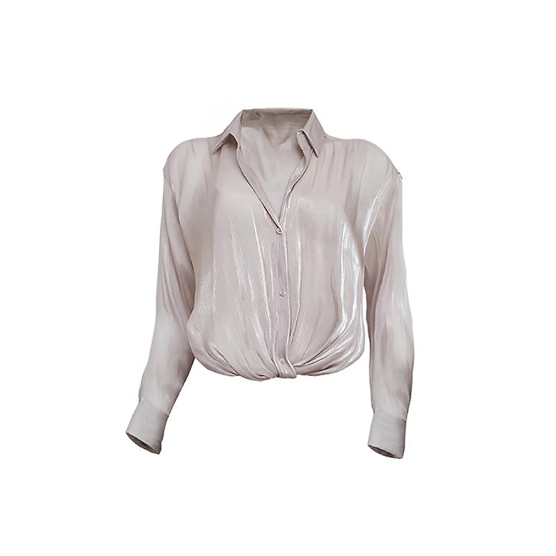 GIA | Elegant Satin Blouse