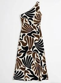 AZURA | Robe Longue Imprimée