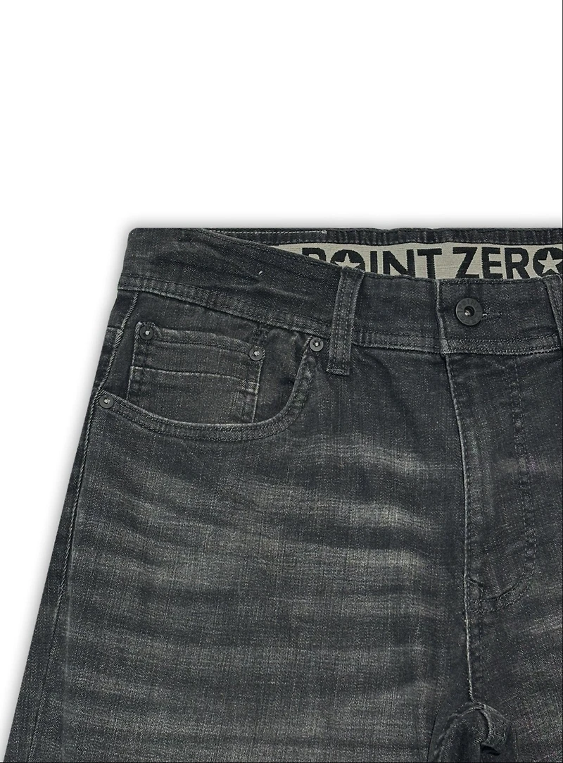 MALCOM | Classic Fit 5 Pocket Denim Jeans