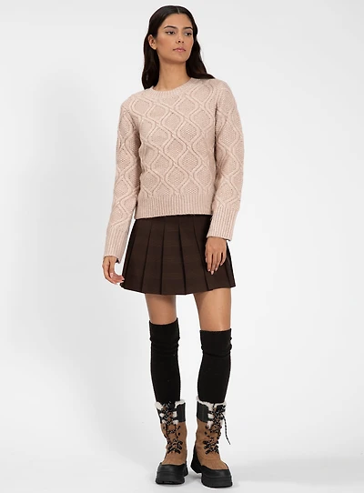 ROMY | Soft Knit Sweater with Cuff Details