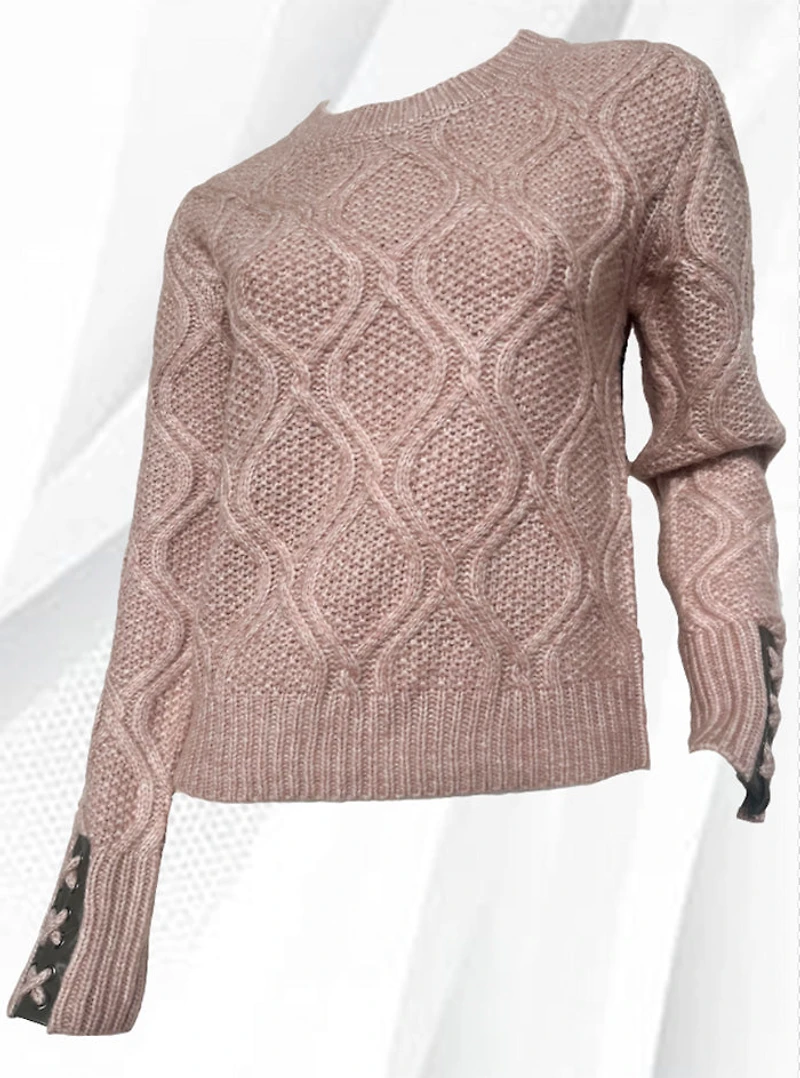 ROMY | Soft Knit Sweater with Cuff Details