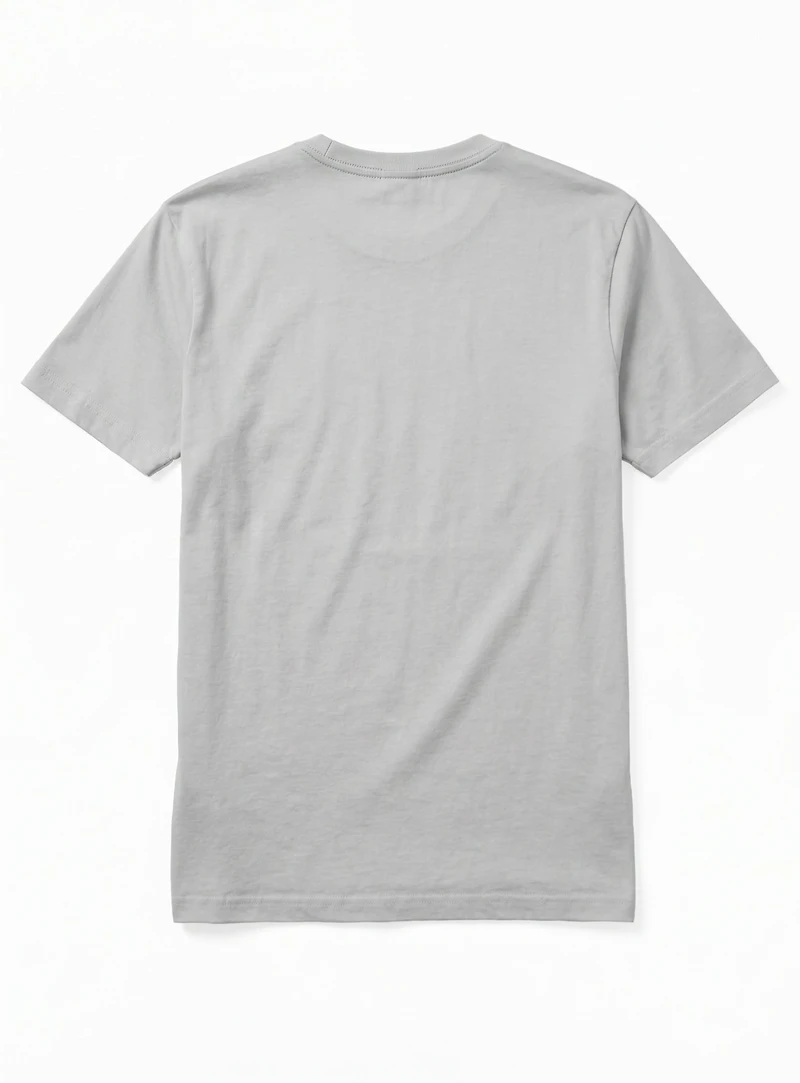 KIX | T-shirt essentiel en coton à col ras du cou