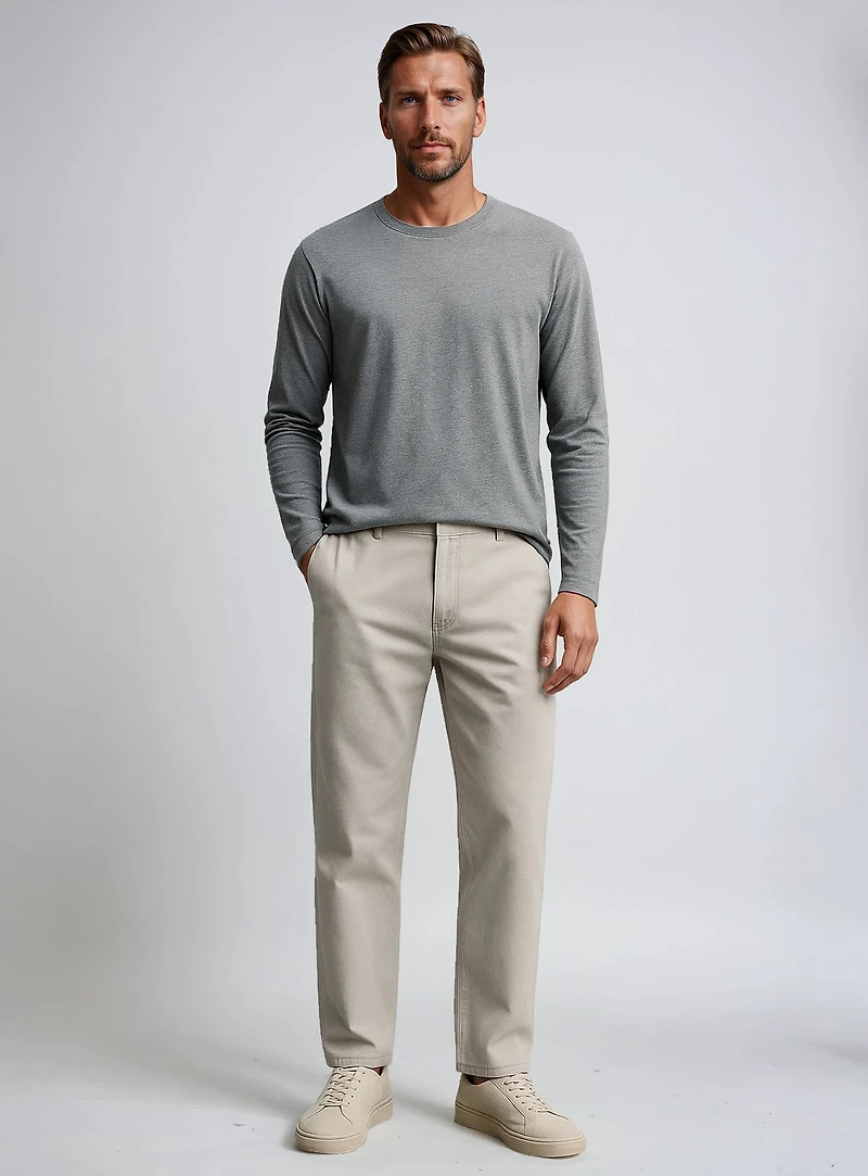 BEL | T-Shirt Col Rond En Coton