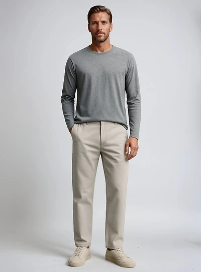 BEL | T-Shirt Col Rond En Coton