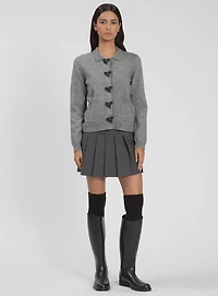 ILONA | Pearl Button Knit Cardigan