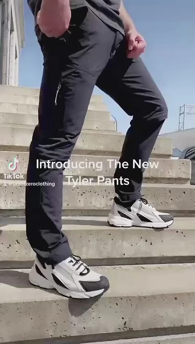 TYLER | Zip-off 4 way stretch pant/capri