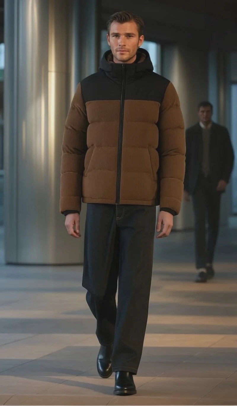 DOMINIC | Veste en velours côtelé