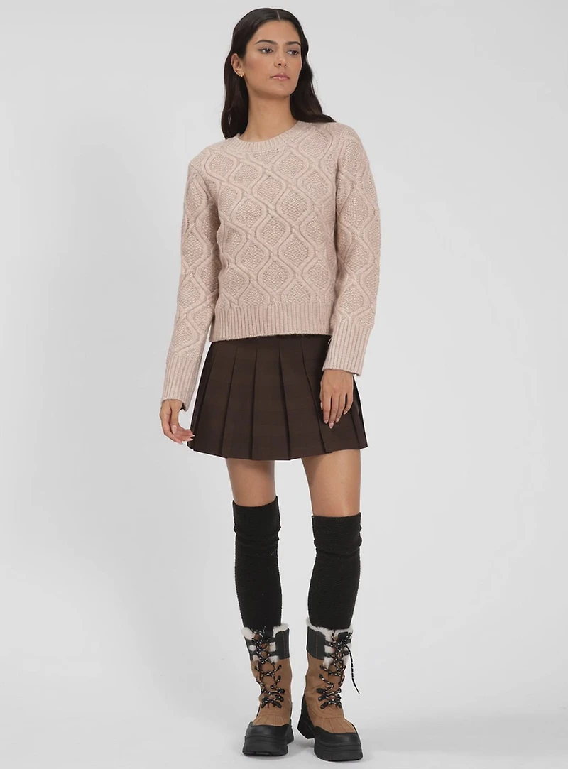 ROMY | Soft Knit Sweater with Cuff Details