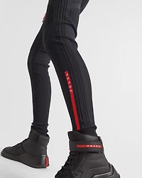 Tech Rec Re-Nylon piqué leggings