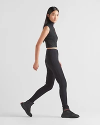 Tech Rec Re-Nylon piqué leggings