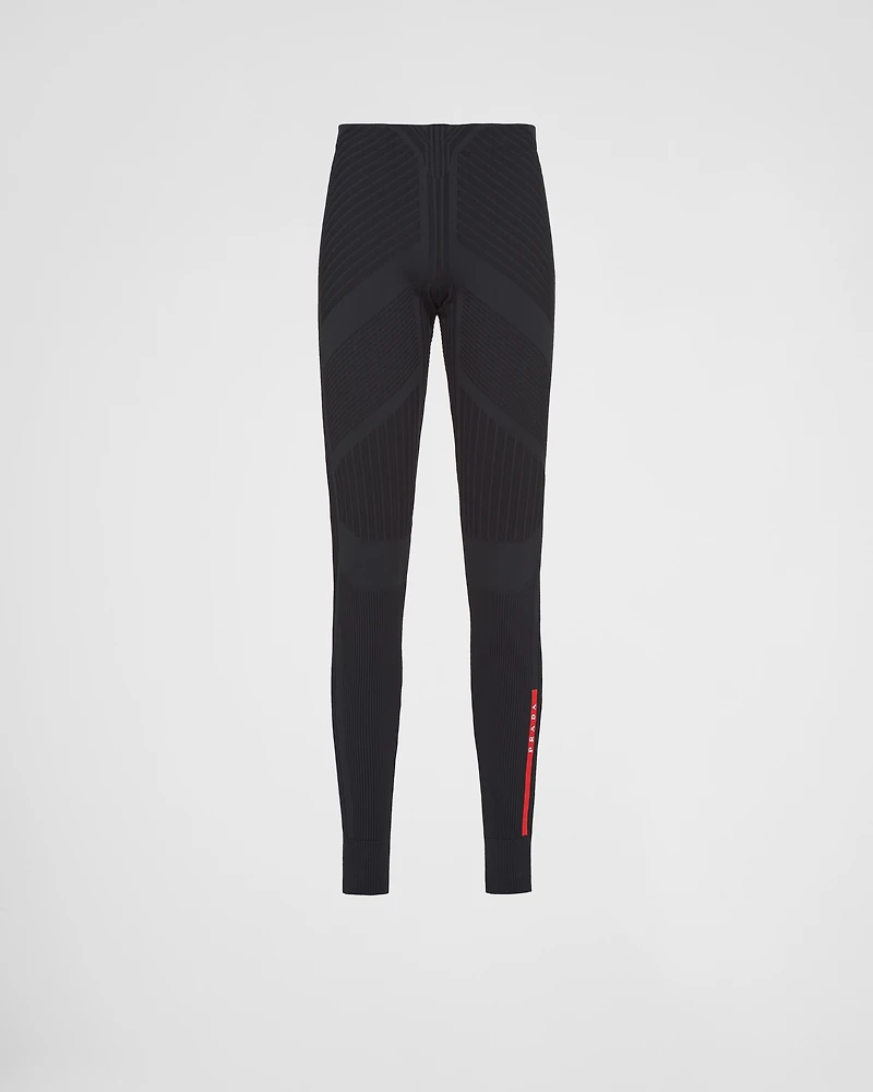 Tech Rec Re-Nylon piqué leggings