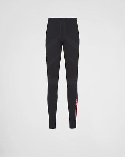 Tech Rec Re-Nylon piqué leggings