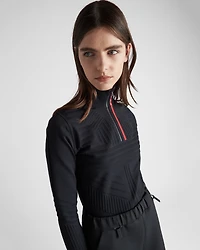 Tech Rec Re-Nylon piqué sports top