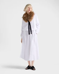 Reversible cotton jersey and Re-Nylon circle skirt