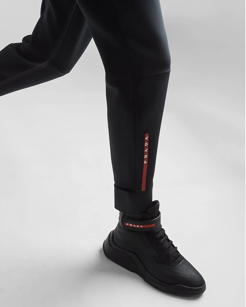 Technical jersey pants