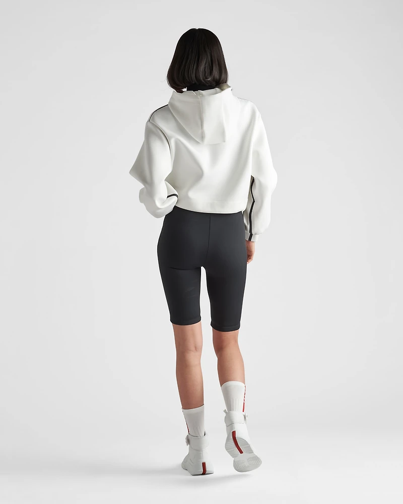 Double jersey biker shorts