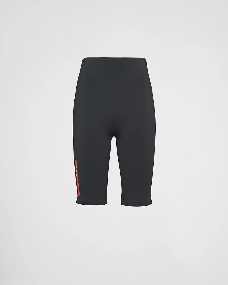 Double jersey biker shorts