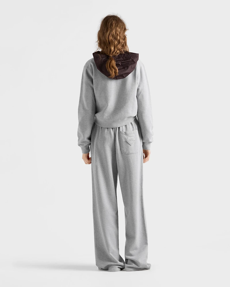 Cotton fleece joggers