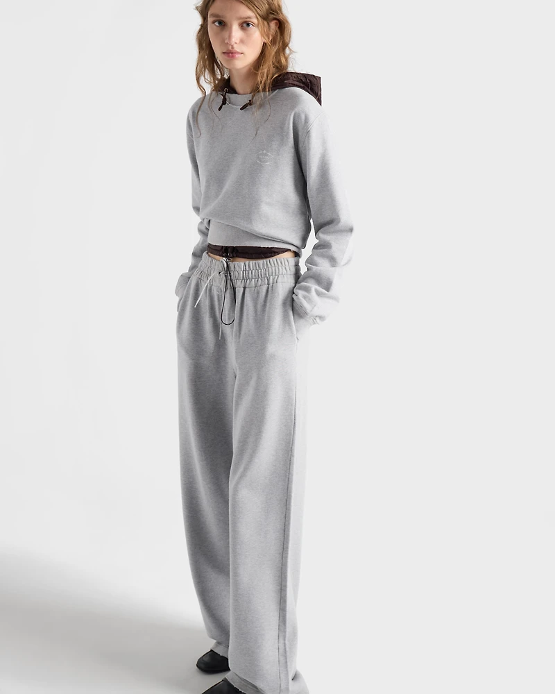 Cotton fleece joggers